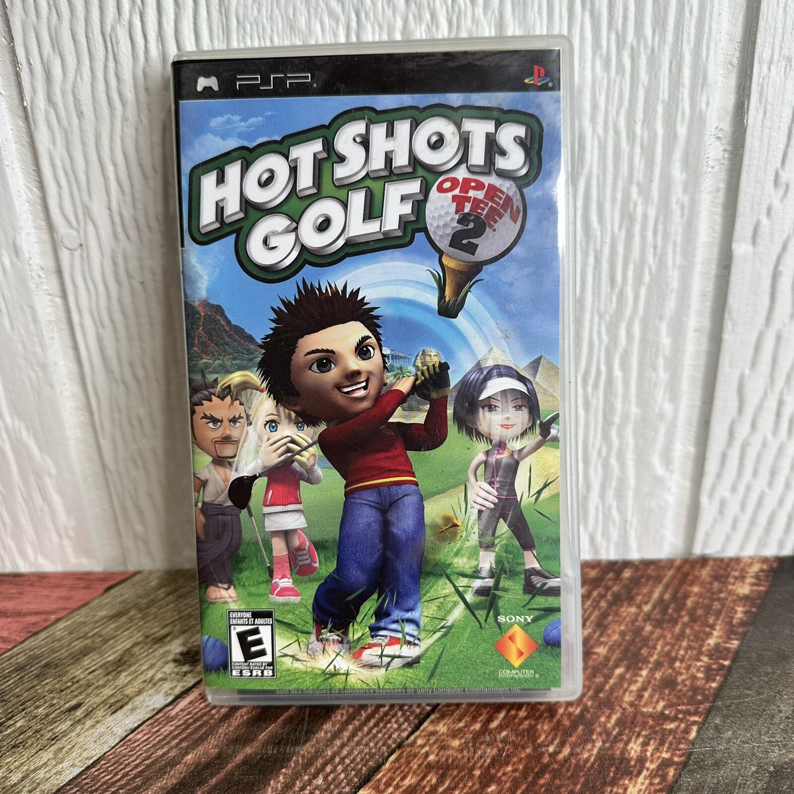 Hot Shots Golf: Open Tee 2 (Sony PSP, 2008) Complete In Box CIB With Manual