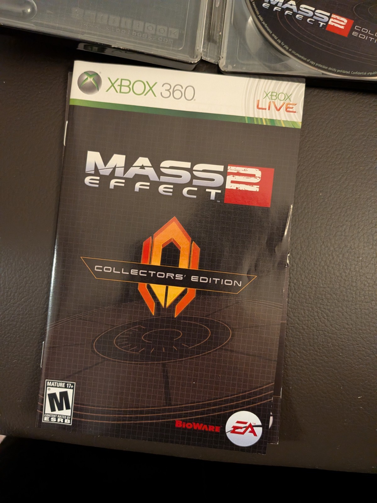 Mass Effect 2 Collector’s Edition Steelbook (Xbox 360, 2010)