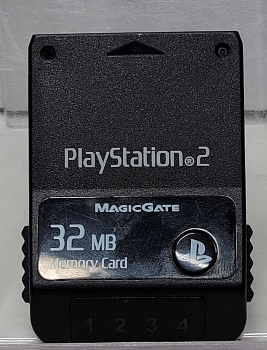 32MB Memory Card with MagicGate PS2 Sony PlayStation 2 KATANA OEM TESTED