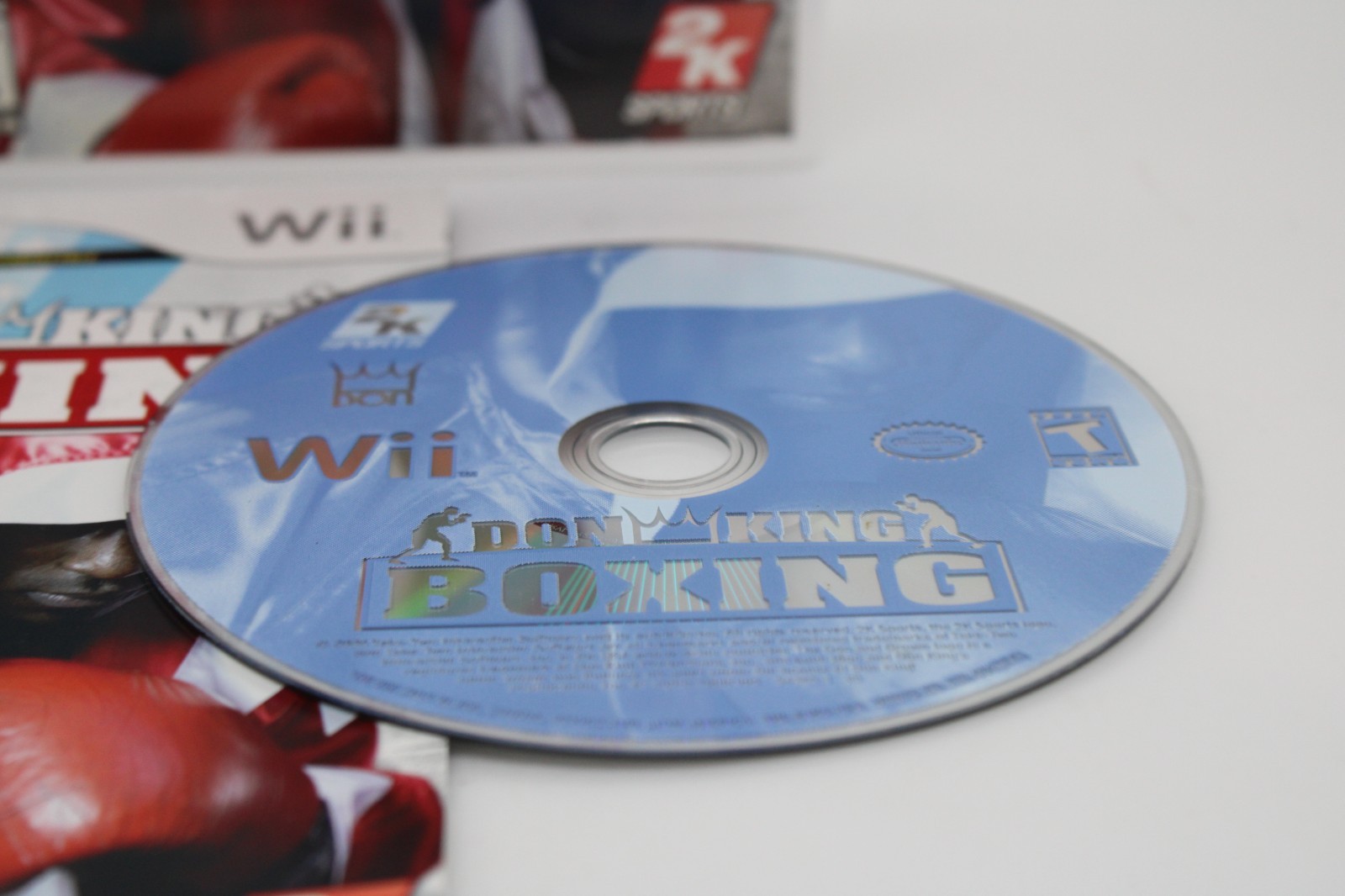 Refurbished Nintendo Wii Don King Boxing Complete CIB Excellent Mint Clean