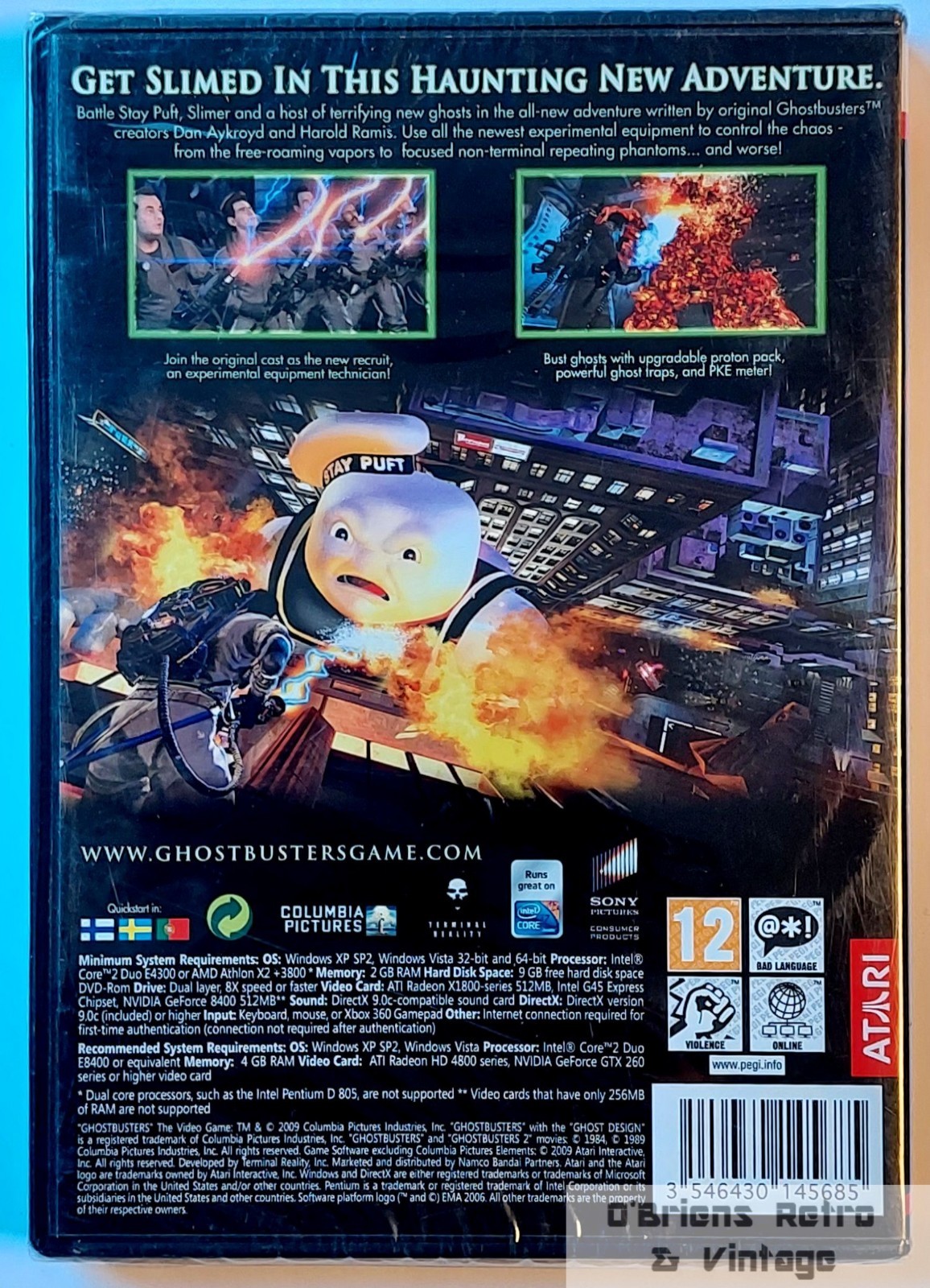 Ghostbusters: The Video Game – PC DVD – Factory Sealed – Atari – 2009 – New