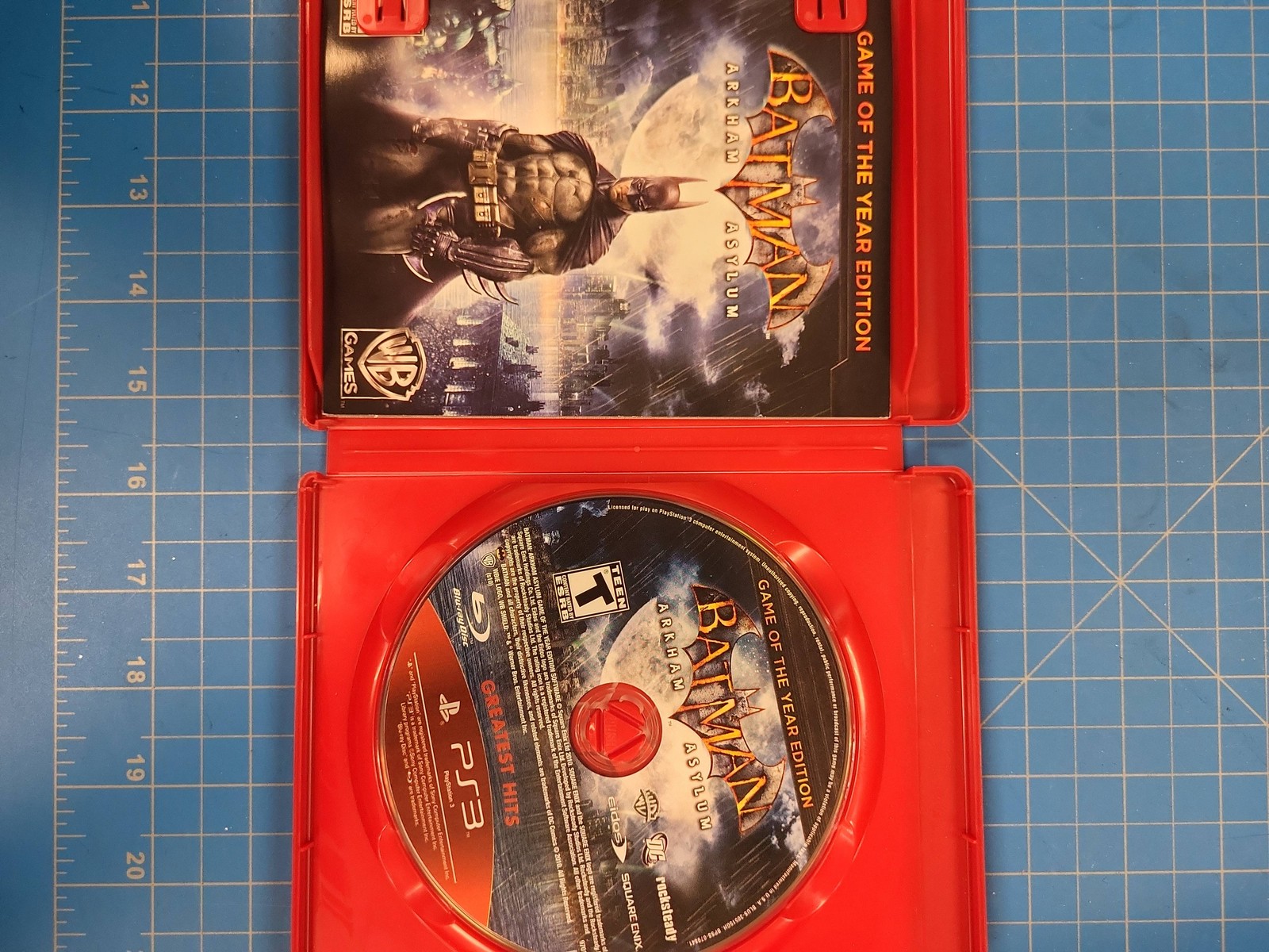 Batman Arkham Asylum Game Year Edition PS3 Playstation 3 Greatest Hits WB Games