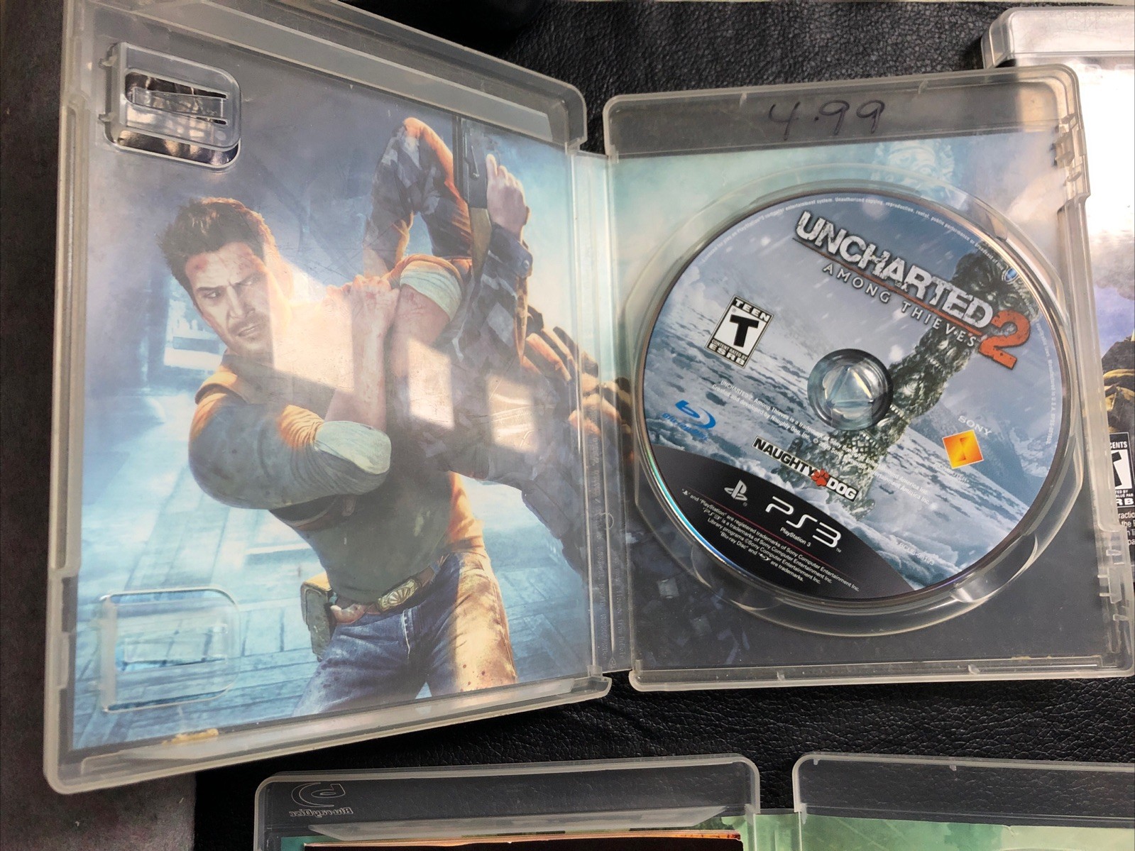 J4 Uncharted Trilogy Lot 1 2 3 PS3 Sony PlayStation 3 Free Shipping!