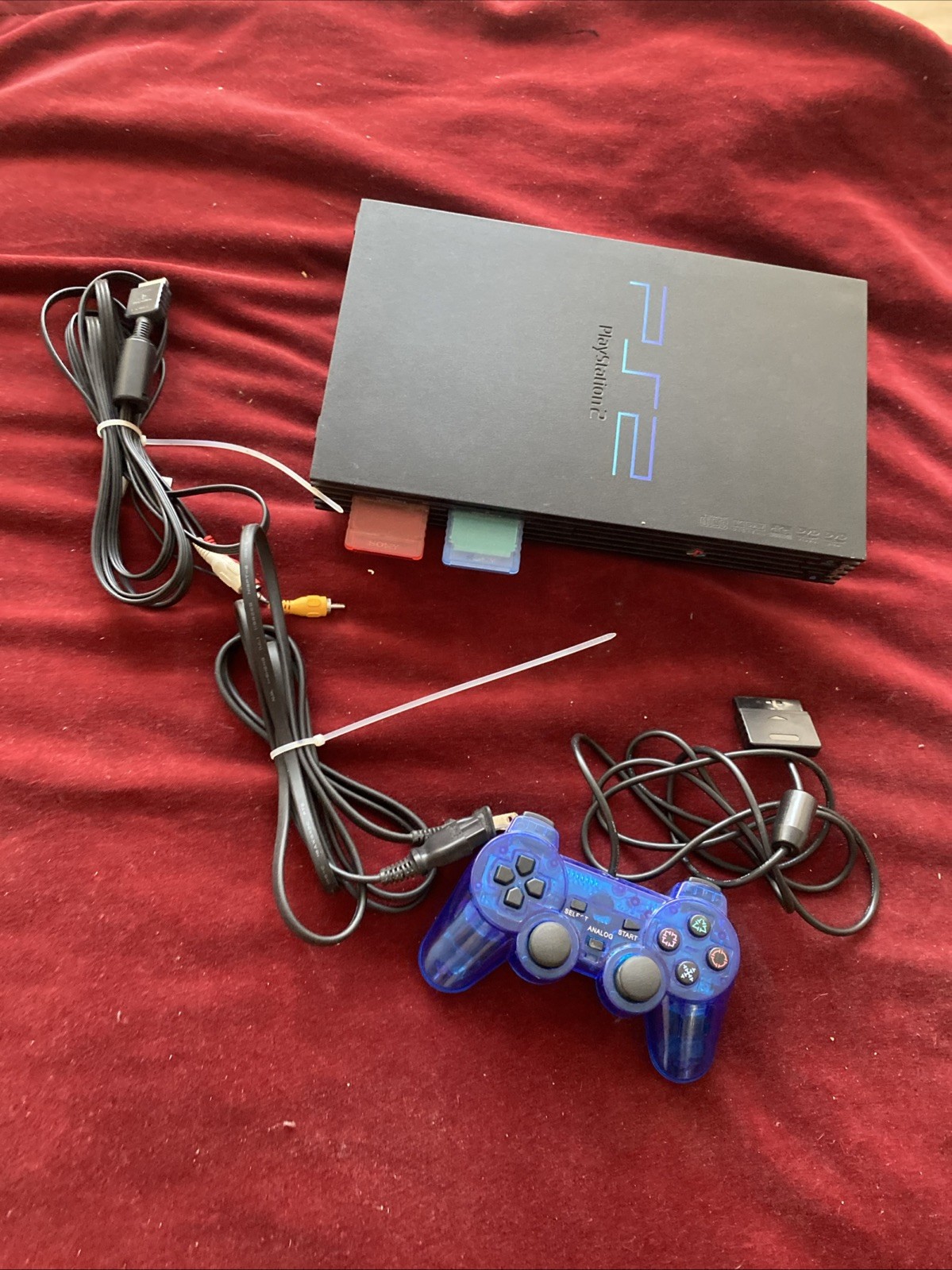Sony PlayStation 2 PS2 Slim Console Complete. Tested Working