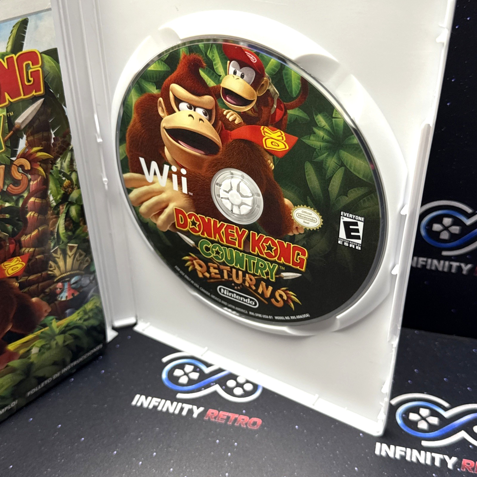 Donkey Kong Country Returns Nintendo Wii CIB Refurbished & Tested Free Shipping