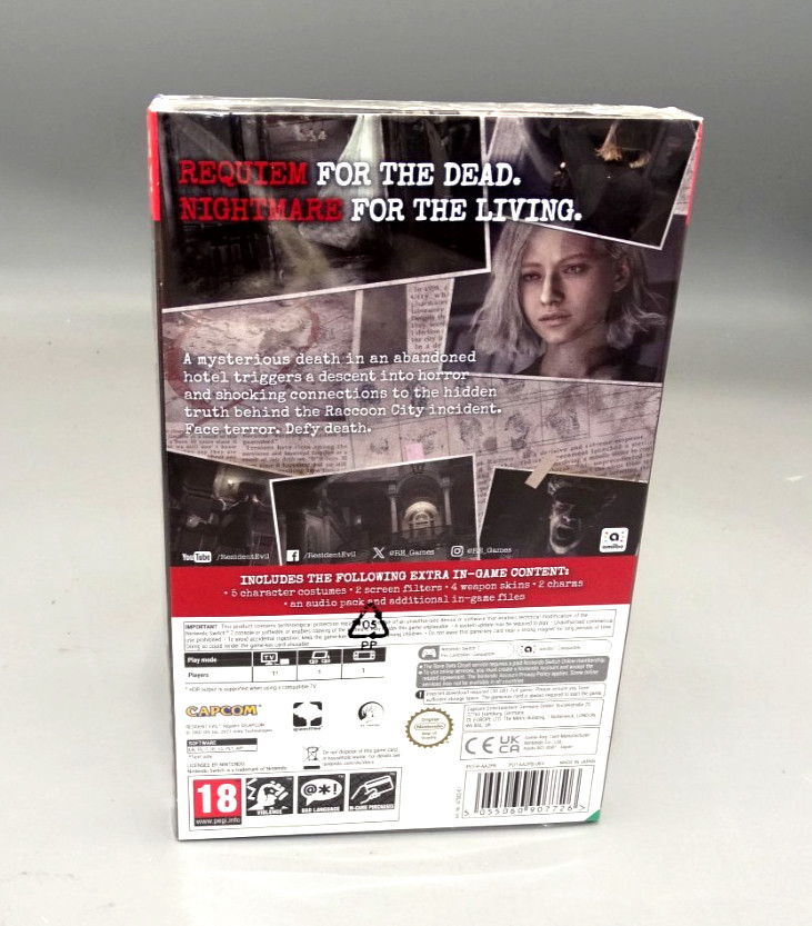 Resident Evil Requiem Deluxe Edition Nintendo Sw2 Switch 2 **NEW SEALED**