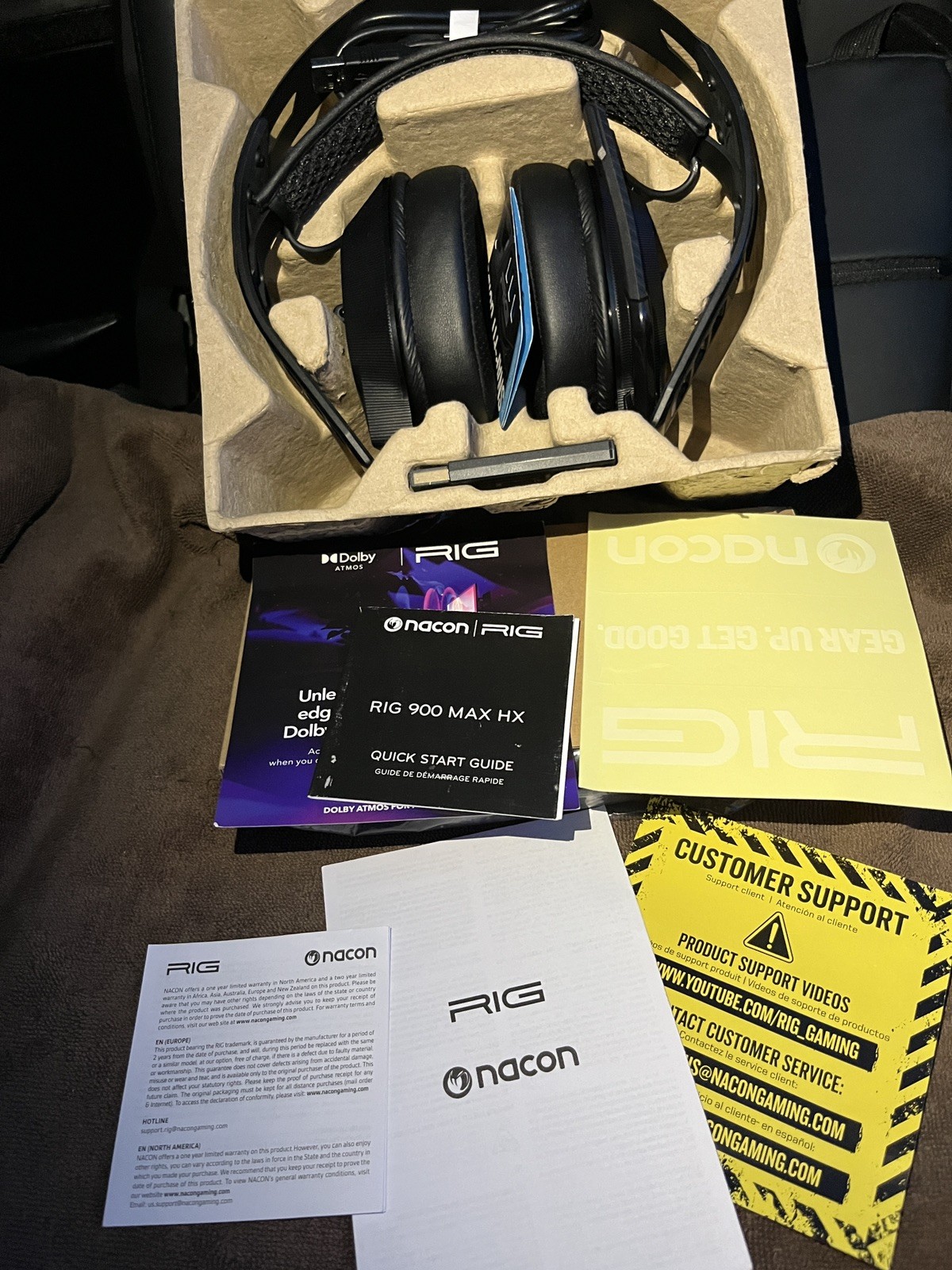 RIG 900 MAX HX wireless gaming headset, for Xbox, PC, & mobile with Dolby Atmos