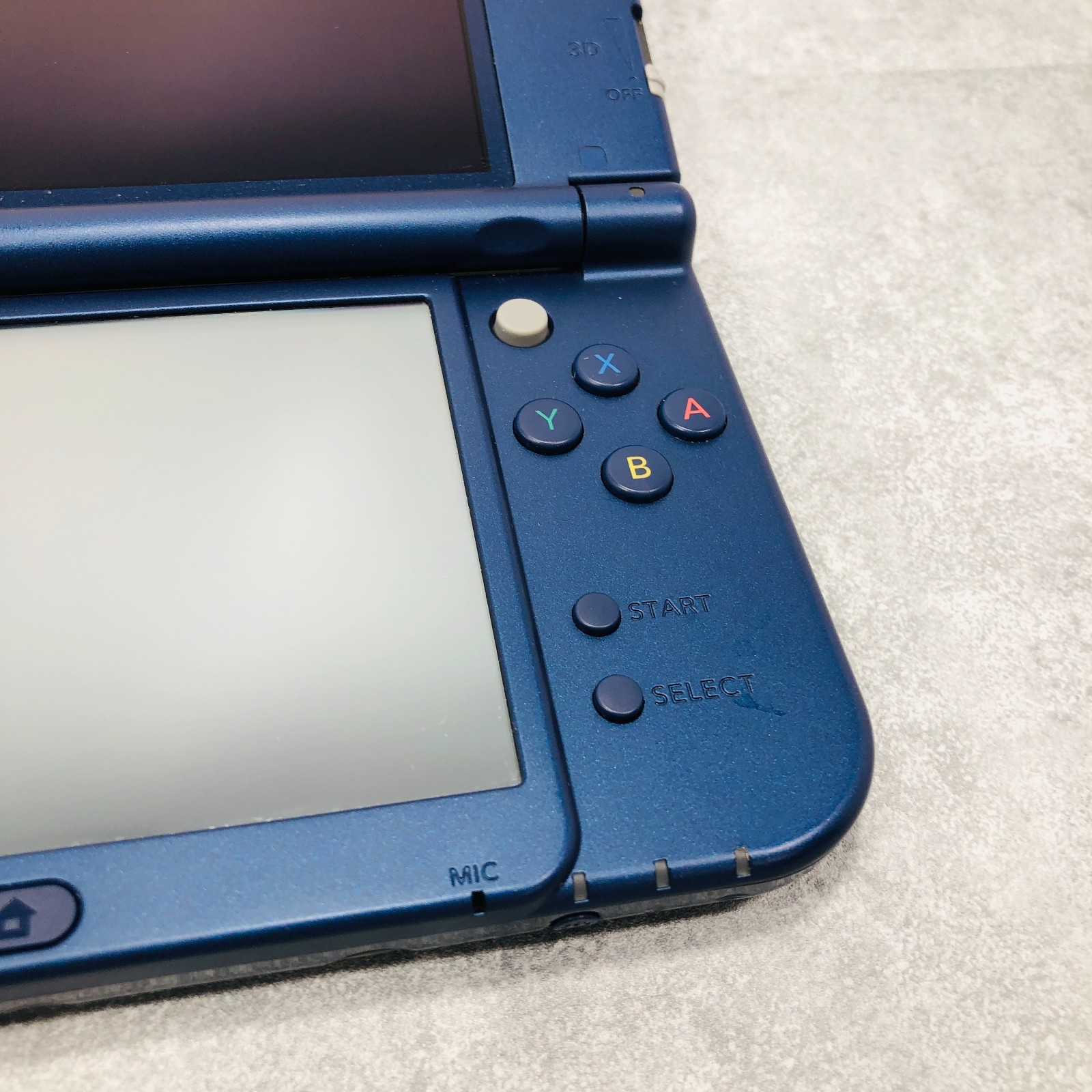 [Top IPS / EX+3] New Nintendo 3DS LL XL Metallic Blue console Japan NTSC-J 06-86