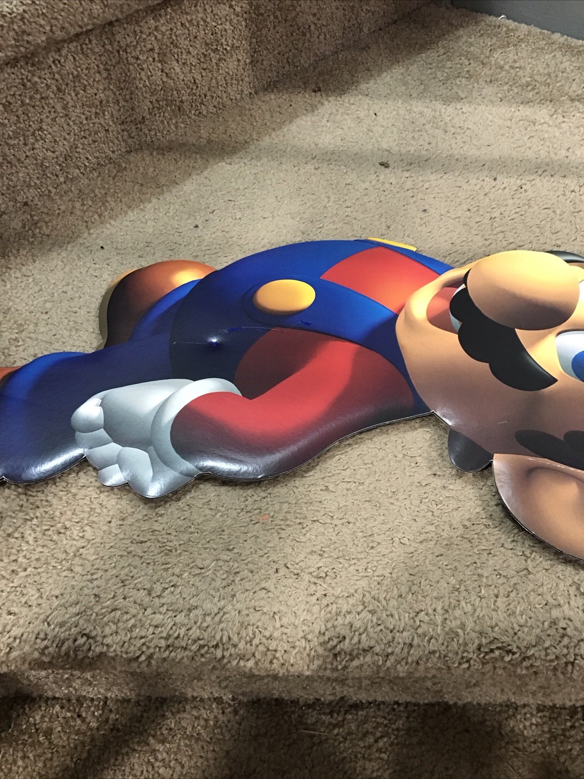 Nintendo 64 Super Mario N64 N64M30CS Cut Out Standee Store Display Launch Promo