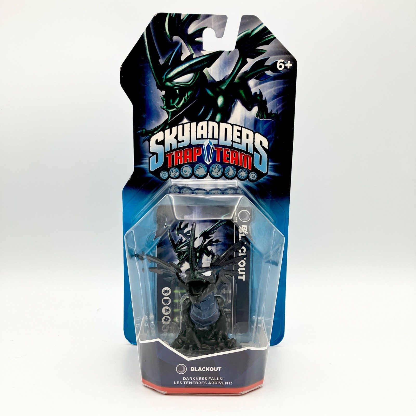 Skylanders Trap Team Blackout Figure Character NIB Activision NEW SEALED ~ RARE!