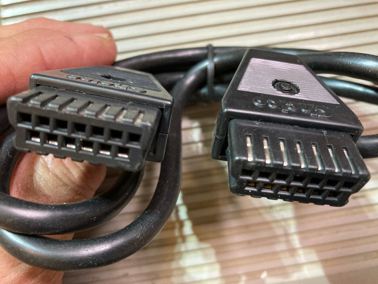 Atari SIO/IO 3 Ft 13 PIN CABLE 8-BIT New 800/XL/XE/810/1050 Chelco
