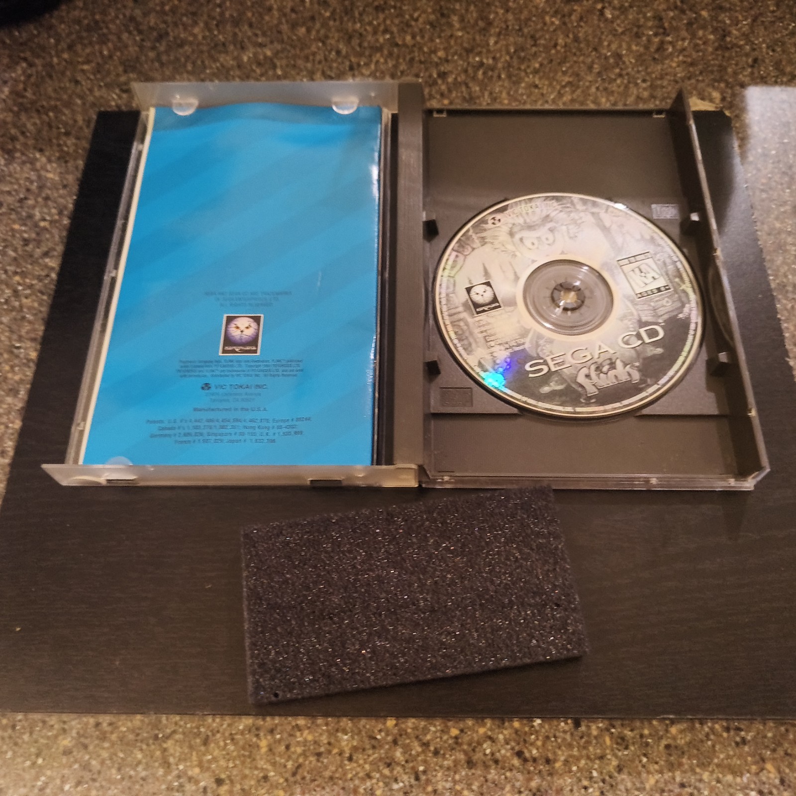 Flink (Sega CD, 1994) Complete with Registration Card