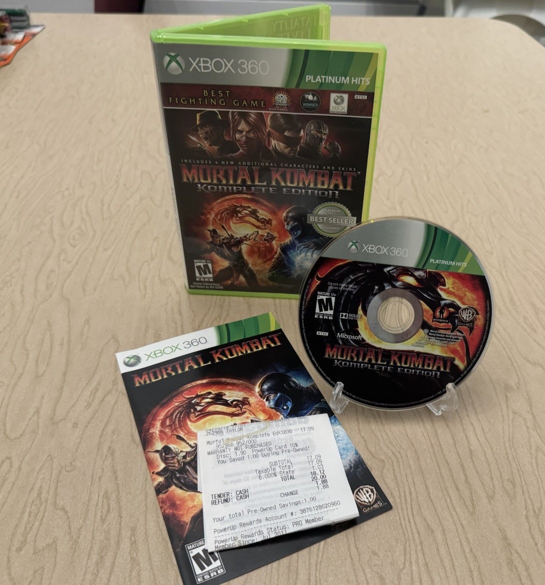 Warner Bros. Mortal Kombat Komplete Edition Platinum Hits Xbox 360 NTSC-U/C