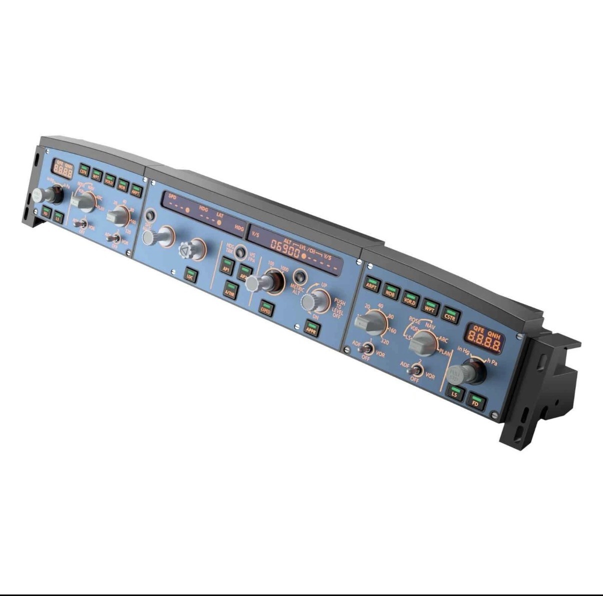 1PC WINWING A320 Full-size EFIS Unit Flight Control Panel Flight Game Simulator