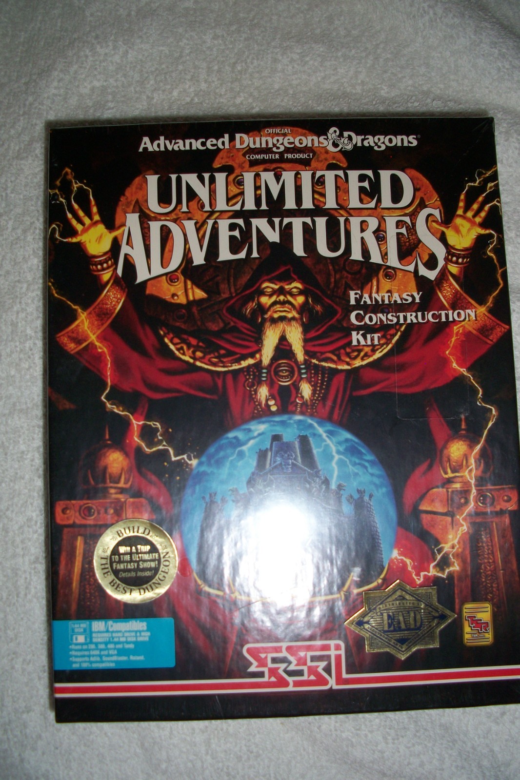 ADVANCED DUNGEONS & DRAGONS UNLIMITED ADVENTURES 3.5″ FLOPPY FACTORY SEALED