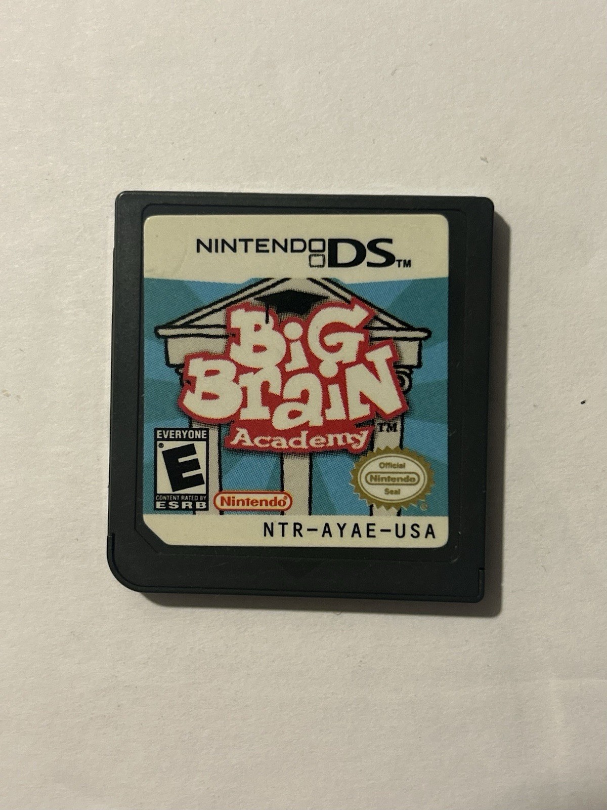 Big Brain Academy Nintendo DS 2DS 3DS Game *Cartridge Only*
