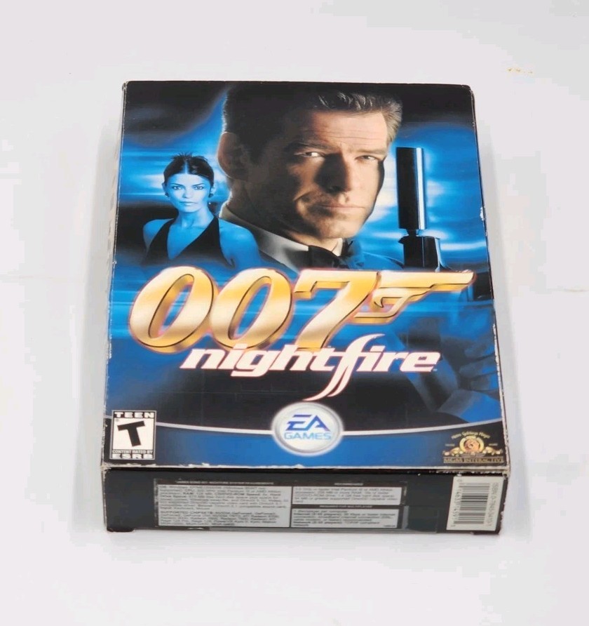 007 NightFire by EA Games – Complete in Box 2 CD Set W/Booklet – Free Shipping