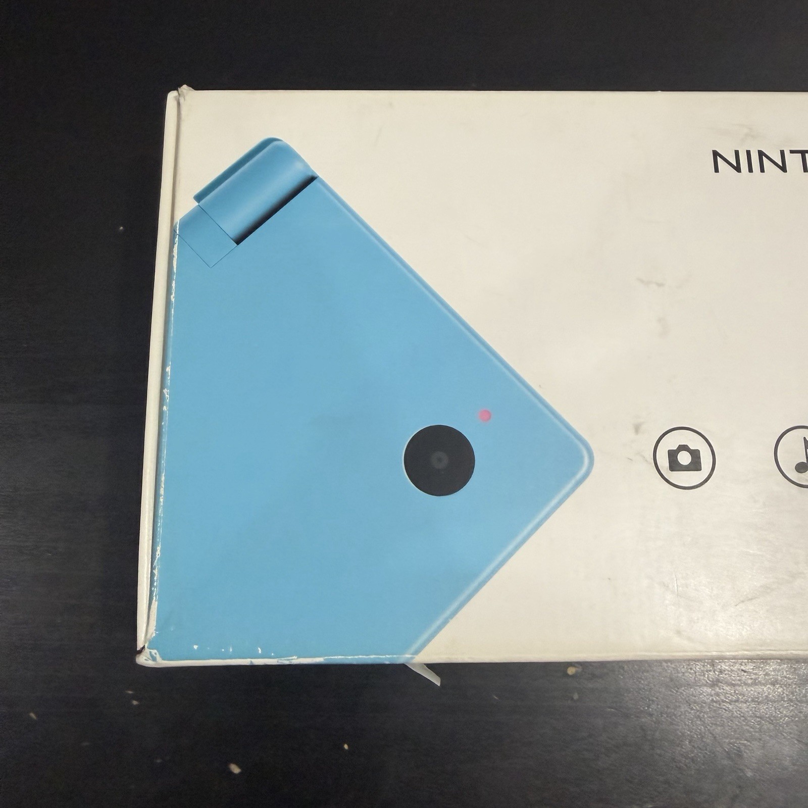 Nintendo DSi Light Blue Handheld BOX ONLY Great Condition NO HANDHELD