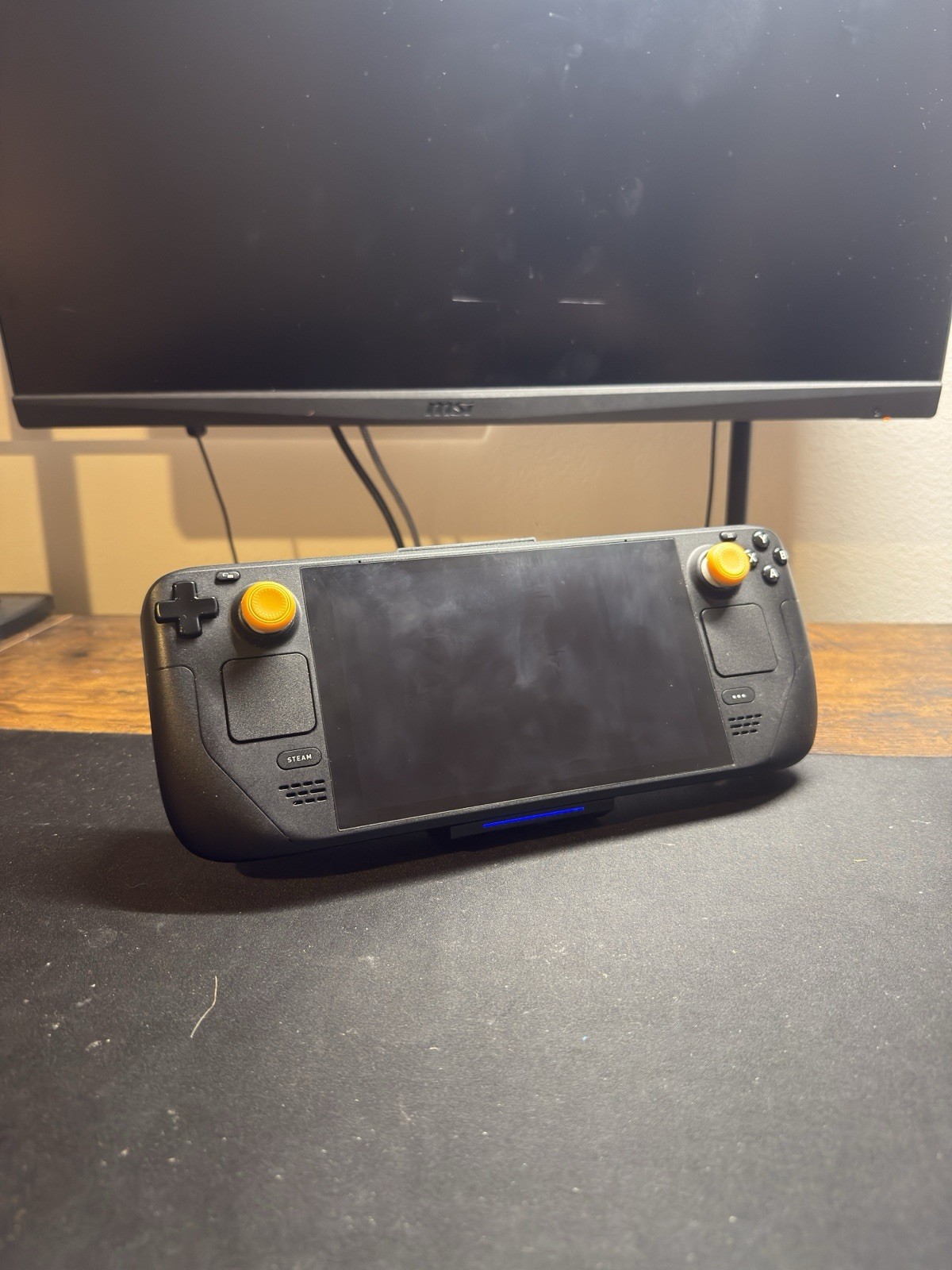 Valve Steam Deck Black Handheld Console For Parts