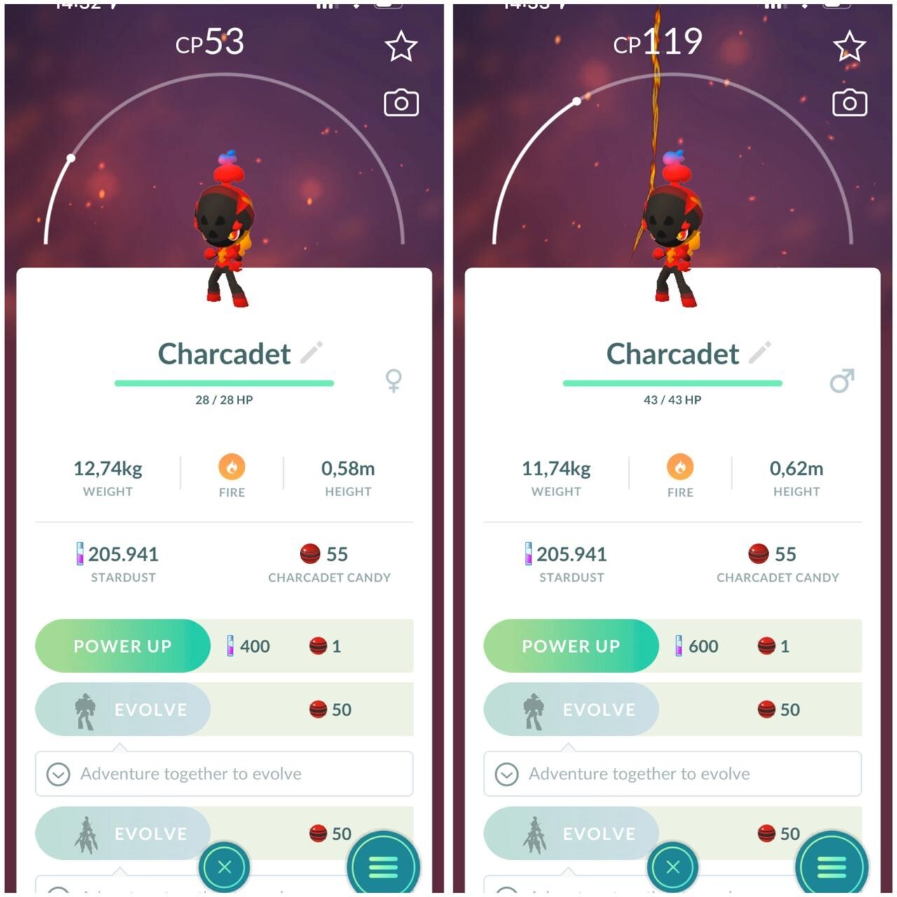 Pokémon Go | Charcadet | Trade 20K Stardust (Random)