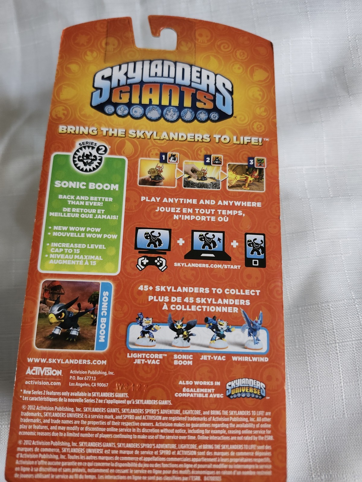 Skylander Sonic Boom Giants Glow In The Dark Figure