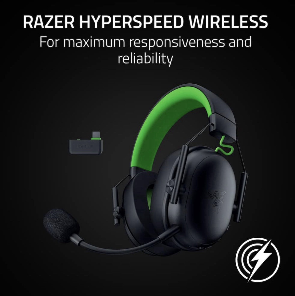 Razer – BlackShark V3 X Hyperspeed Wireless Over-the-Ear Gaming Headset for X…