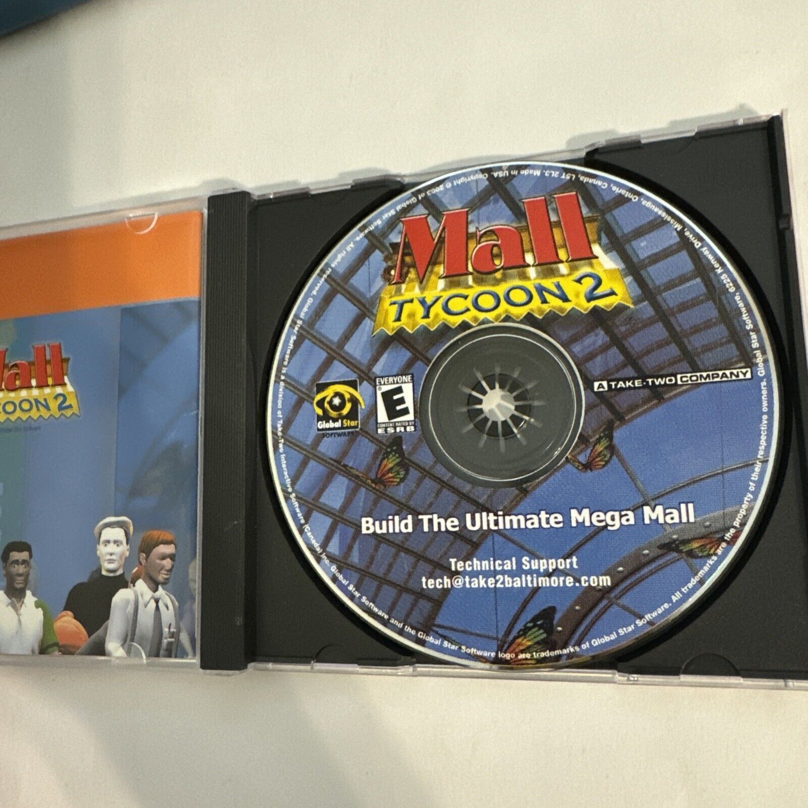 Mall Tycoon 2 (PC CD-ROM, 2003) Global Star Software