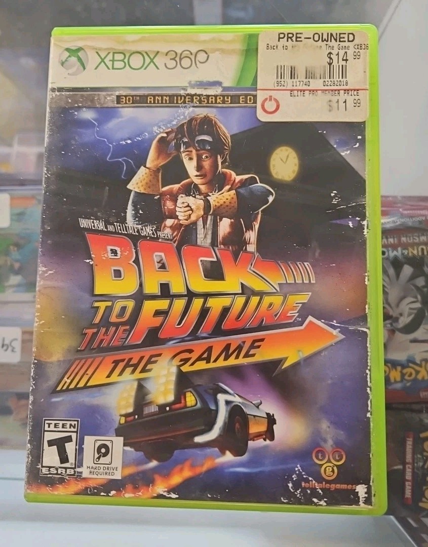Back to the Future: The Game — 30th Anniversary Edition (Microsoft Xbox 360,…