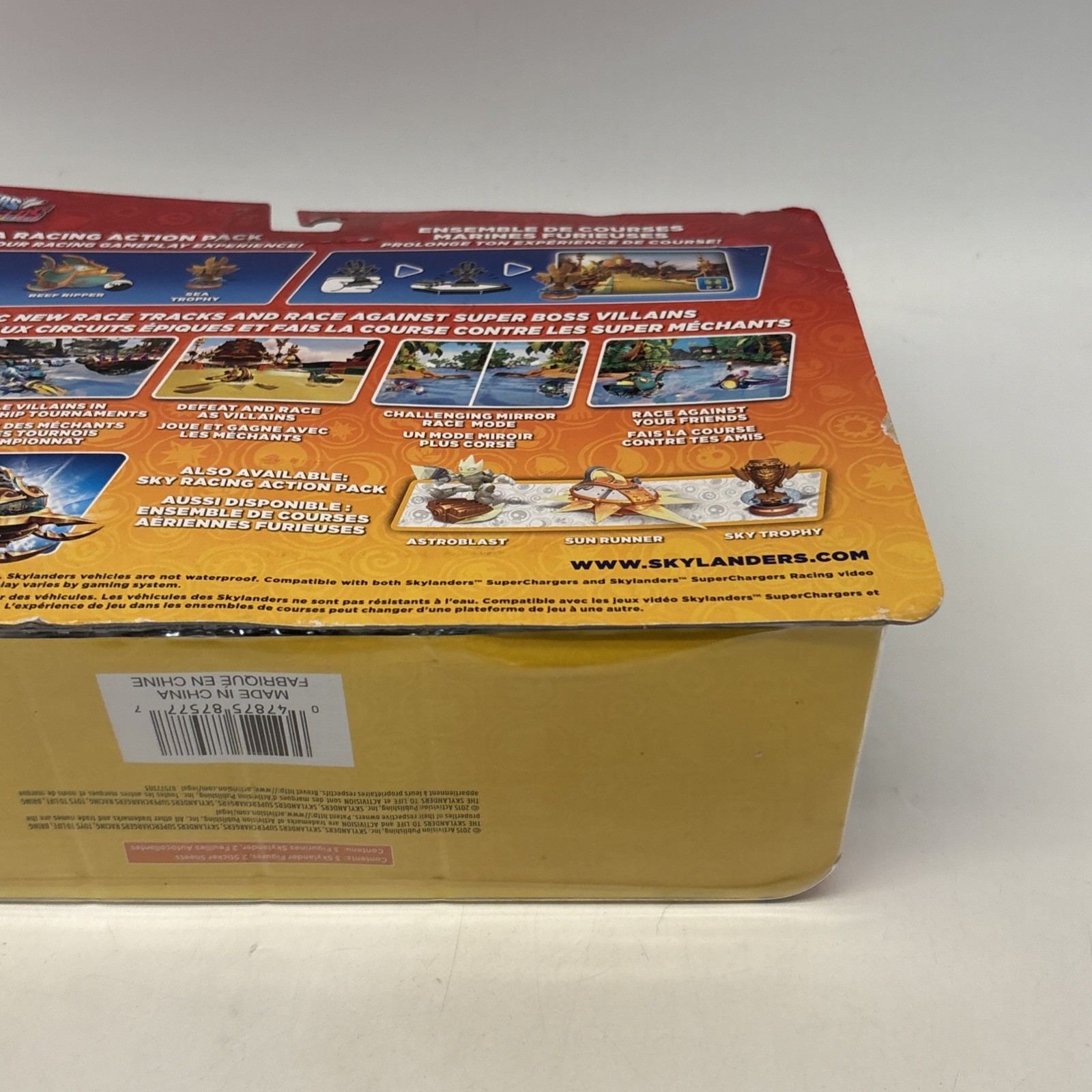 Skylanders Supercharger Sea Racing Action Pack Gill Grunt Sea Trophy Reef Ripper