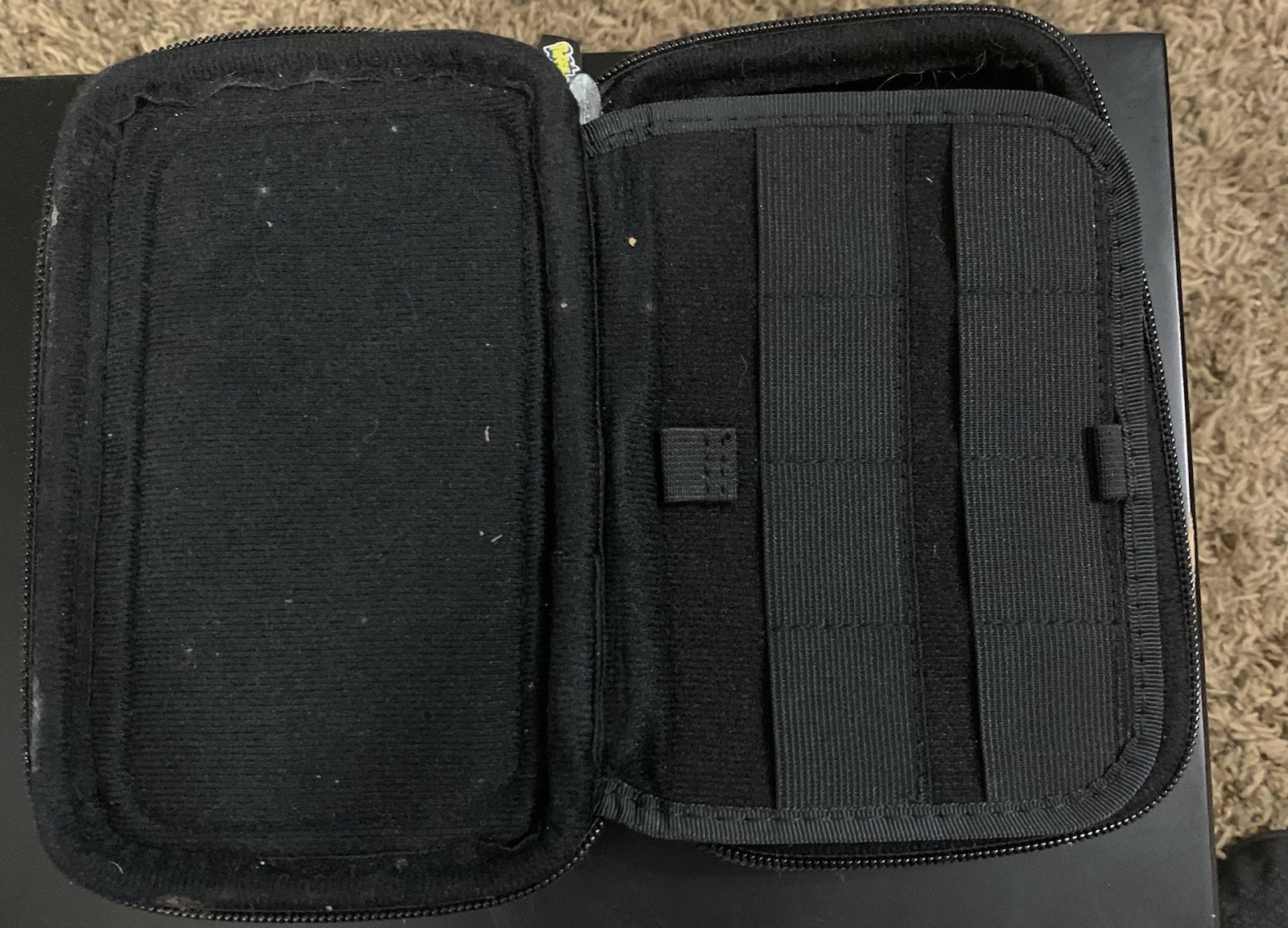 Pokémon Ultra Moon Hard Shell Padded Carrying Case Black for Nintendo 3DS