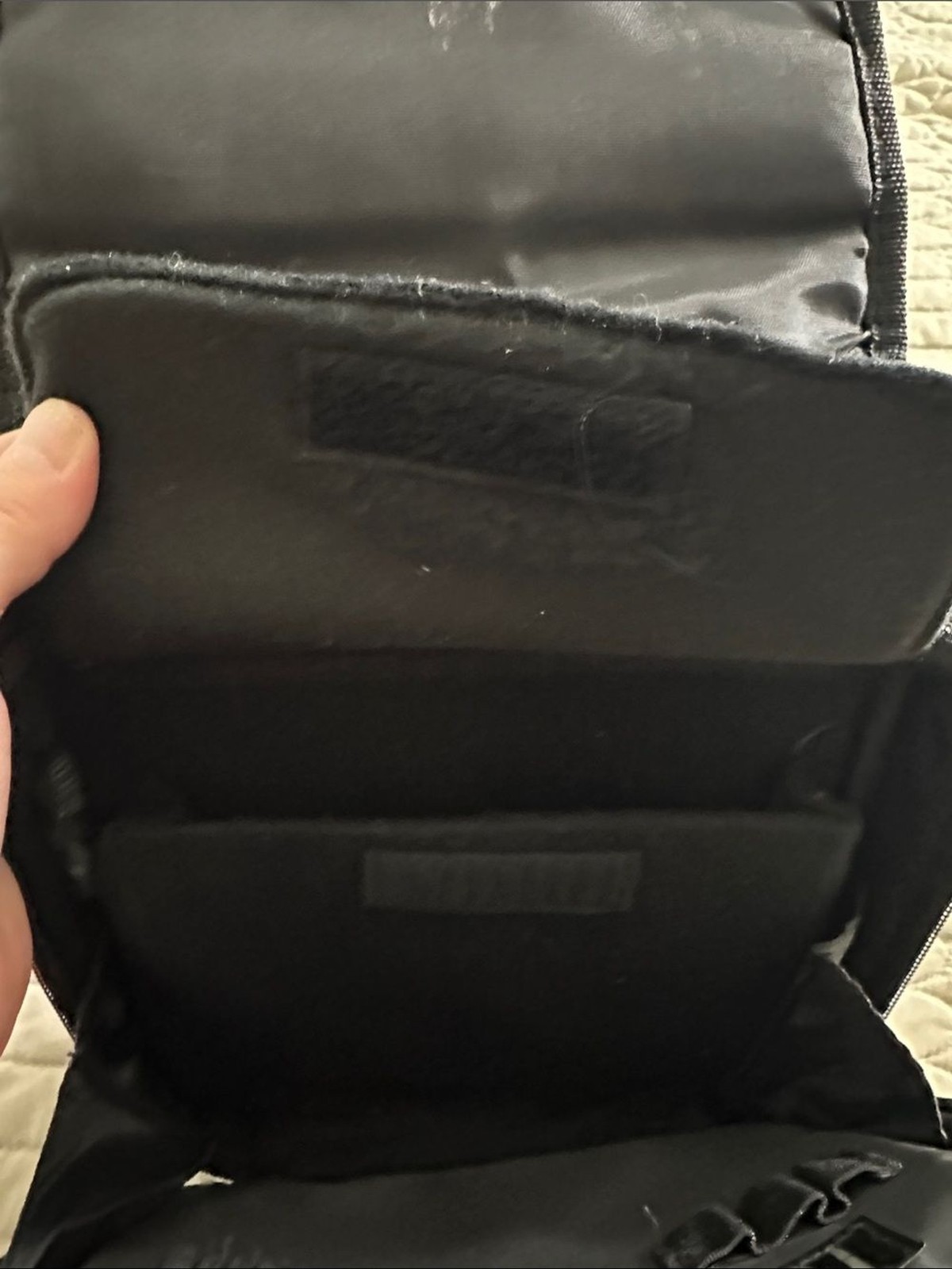 Nintendo Black 3DS Travel Elite Transporter Case with Handle No Strap Padded