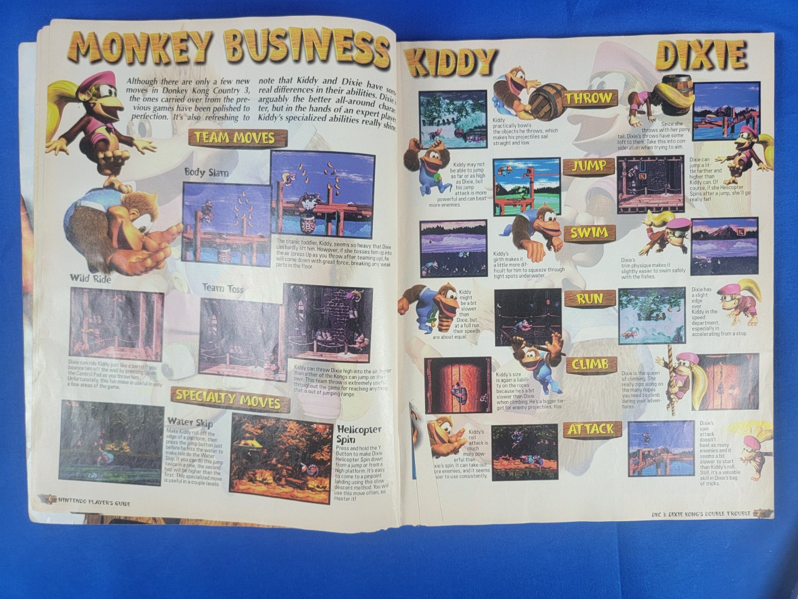 Nintendo 64 Donkey Kong Country 3 Dixie Kong’s Double Trouble Players Guide