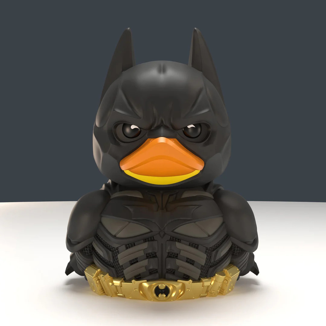 TUBBZ BATHTUB 1ST Edition MINI DC Comics Batman DARK KNIGHT DUCK FIGURE jeep