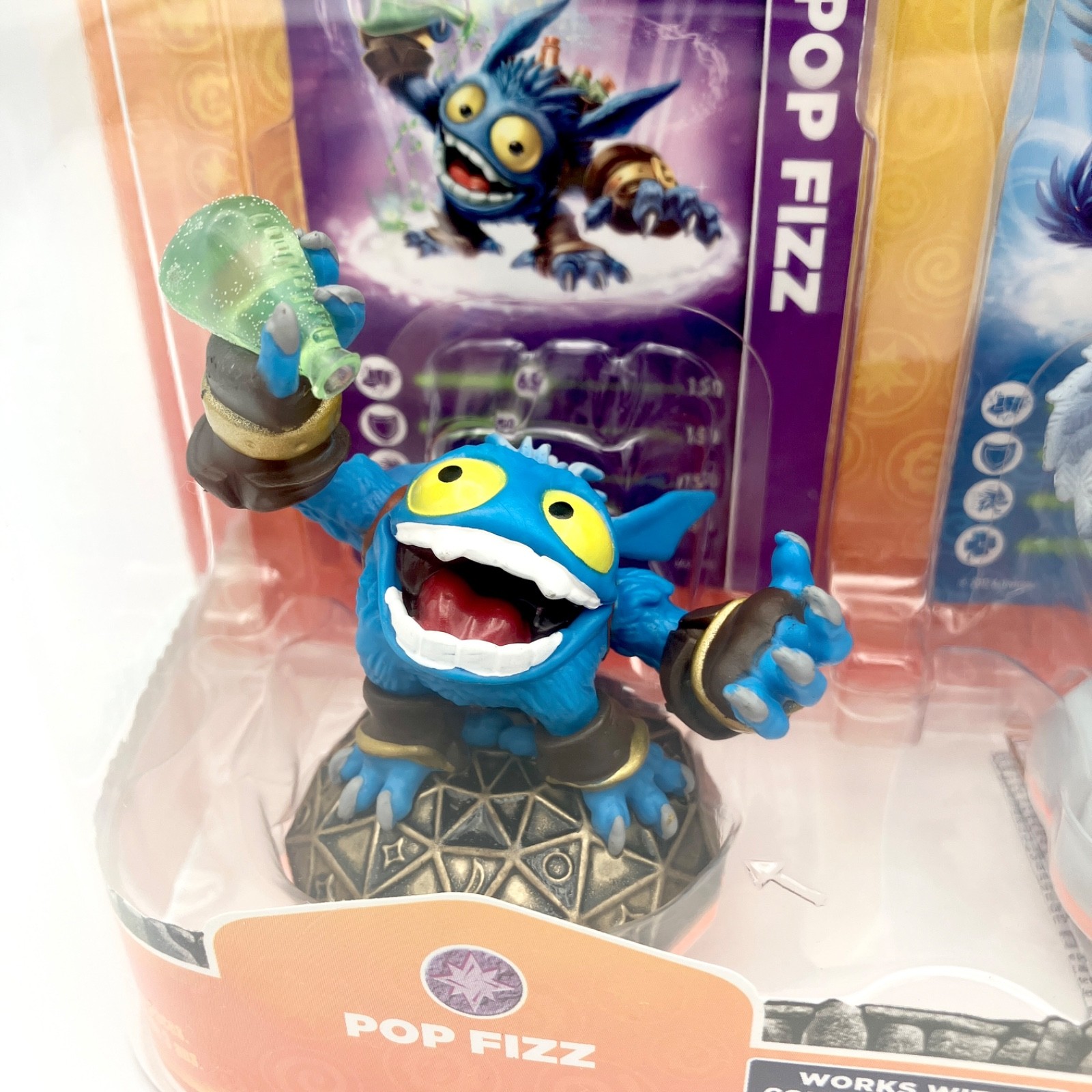 Skylanders Giants Pop Fizz Whirlwind Trigger Happy 3 Pack Figures NEW SEALED