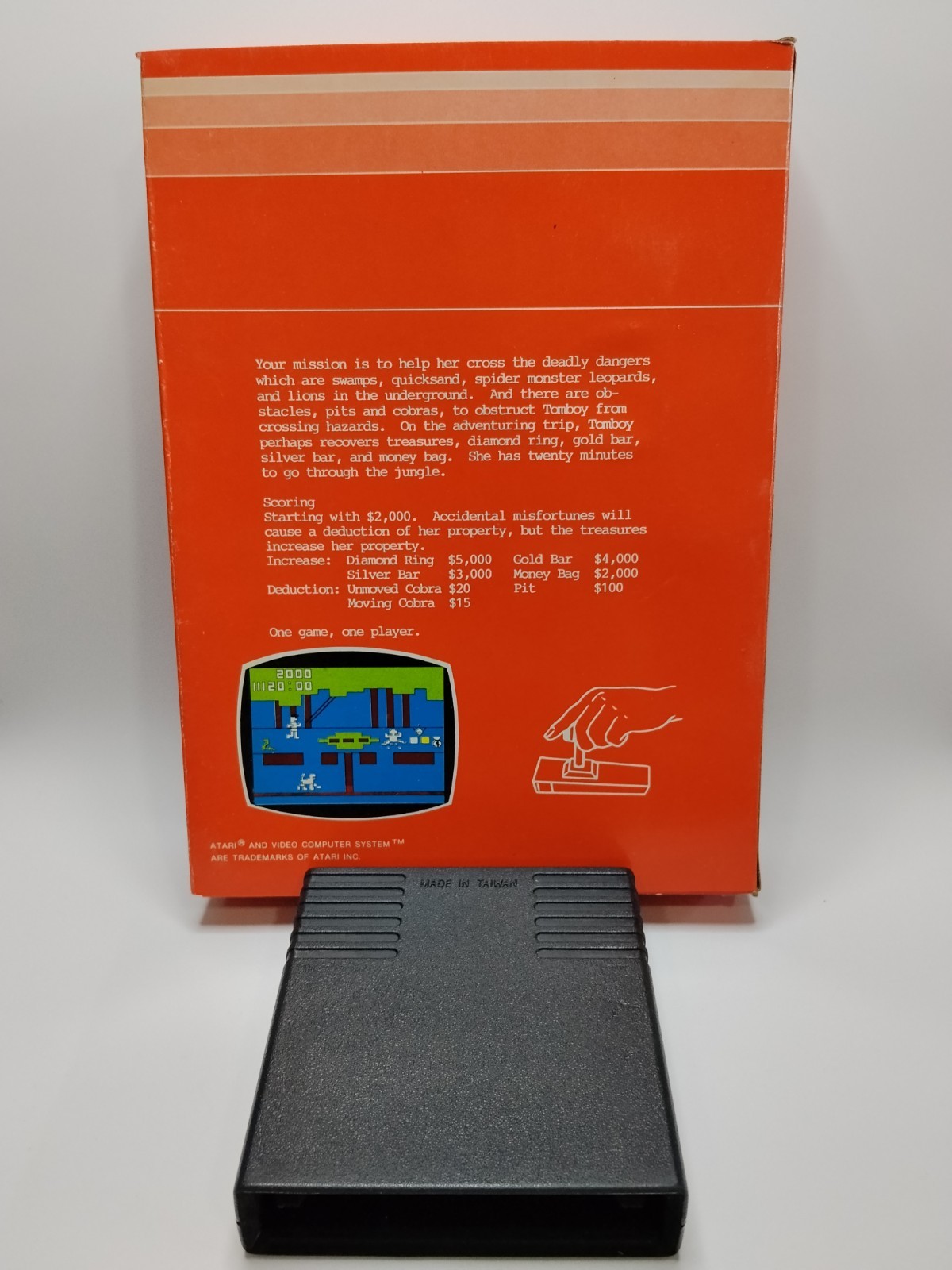 Pitfall for Atari 2600 TAIWAN COOPER BOX NEW RARE!