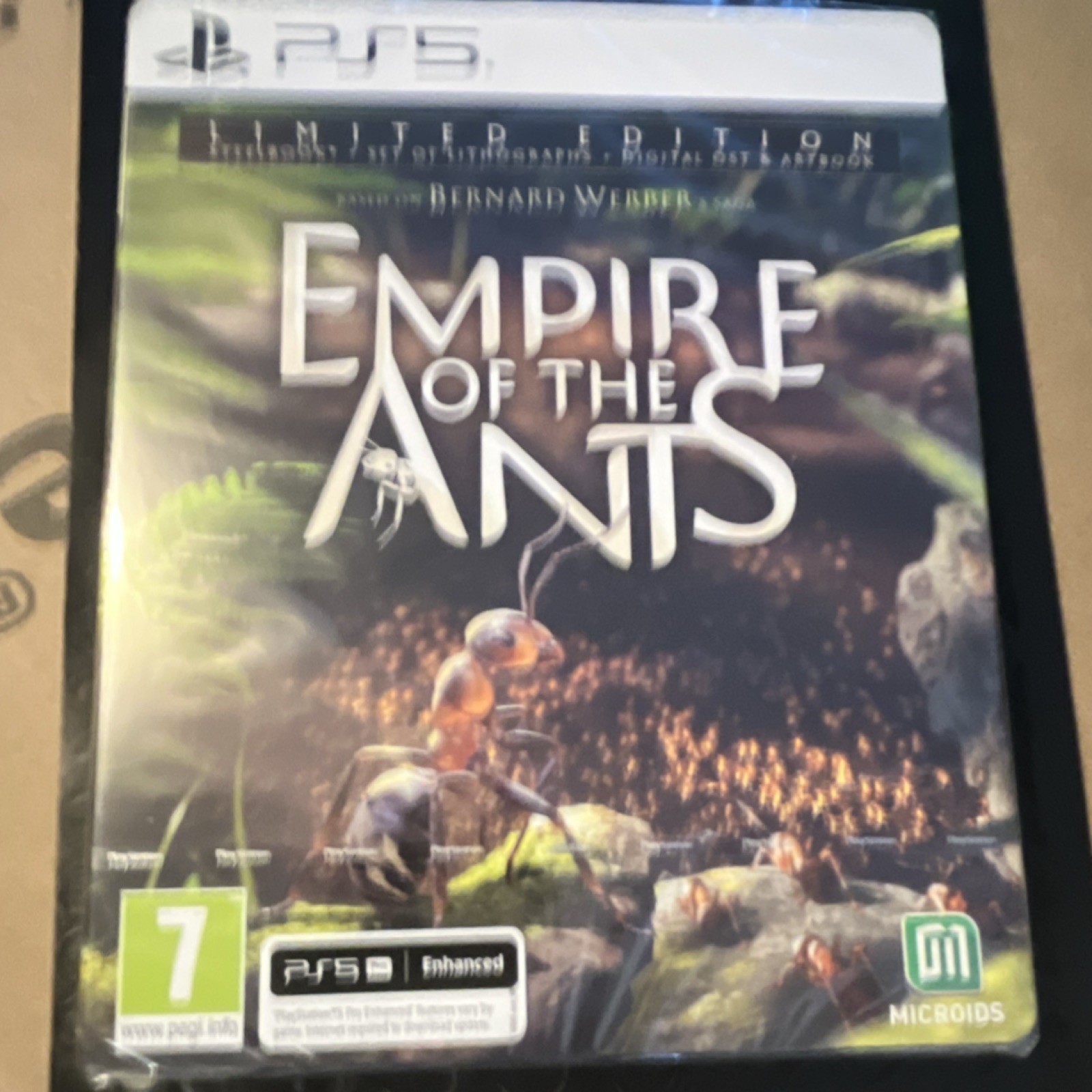 Microids Empire of the Ants PS5 Strategy Adventure PAL PEGI 7 Limited SteelBook