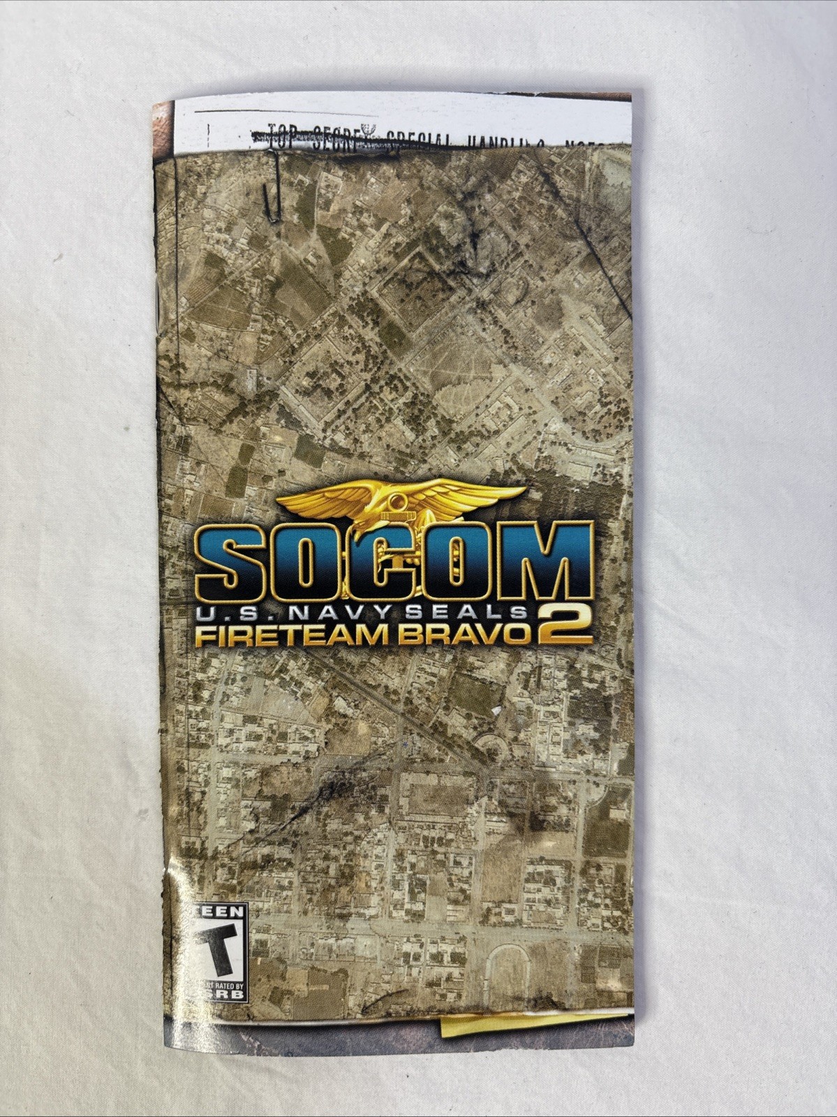 SOCOM US Navy Seals Fireteam Bravo 2 CIB W/ Manual – Tested – PSP