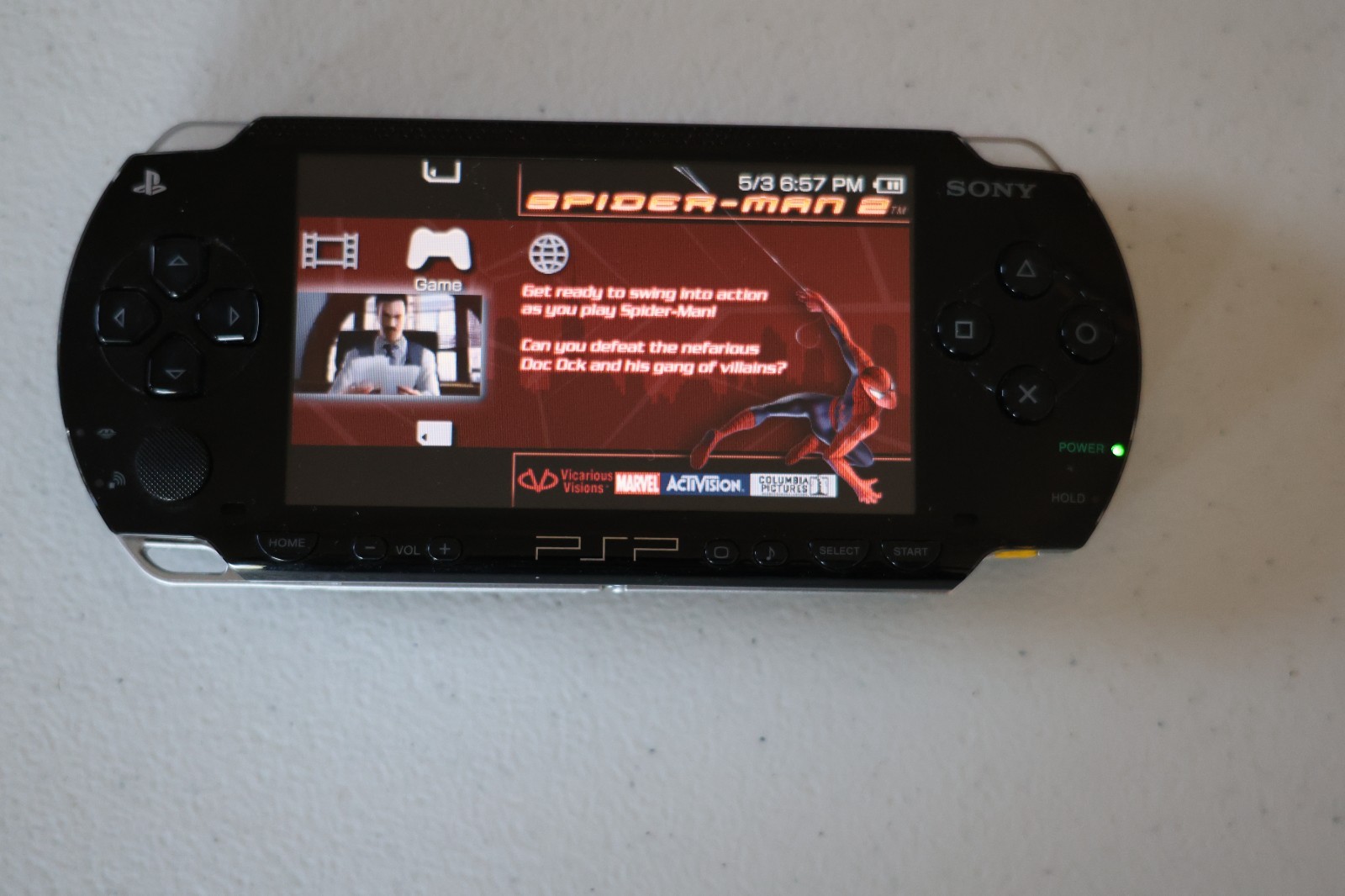 Sony PSP 1001 Console with Games and Cords Bundle (Black) Tested & Working