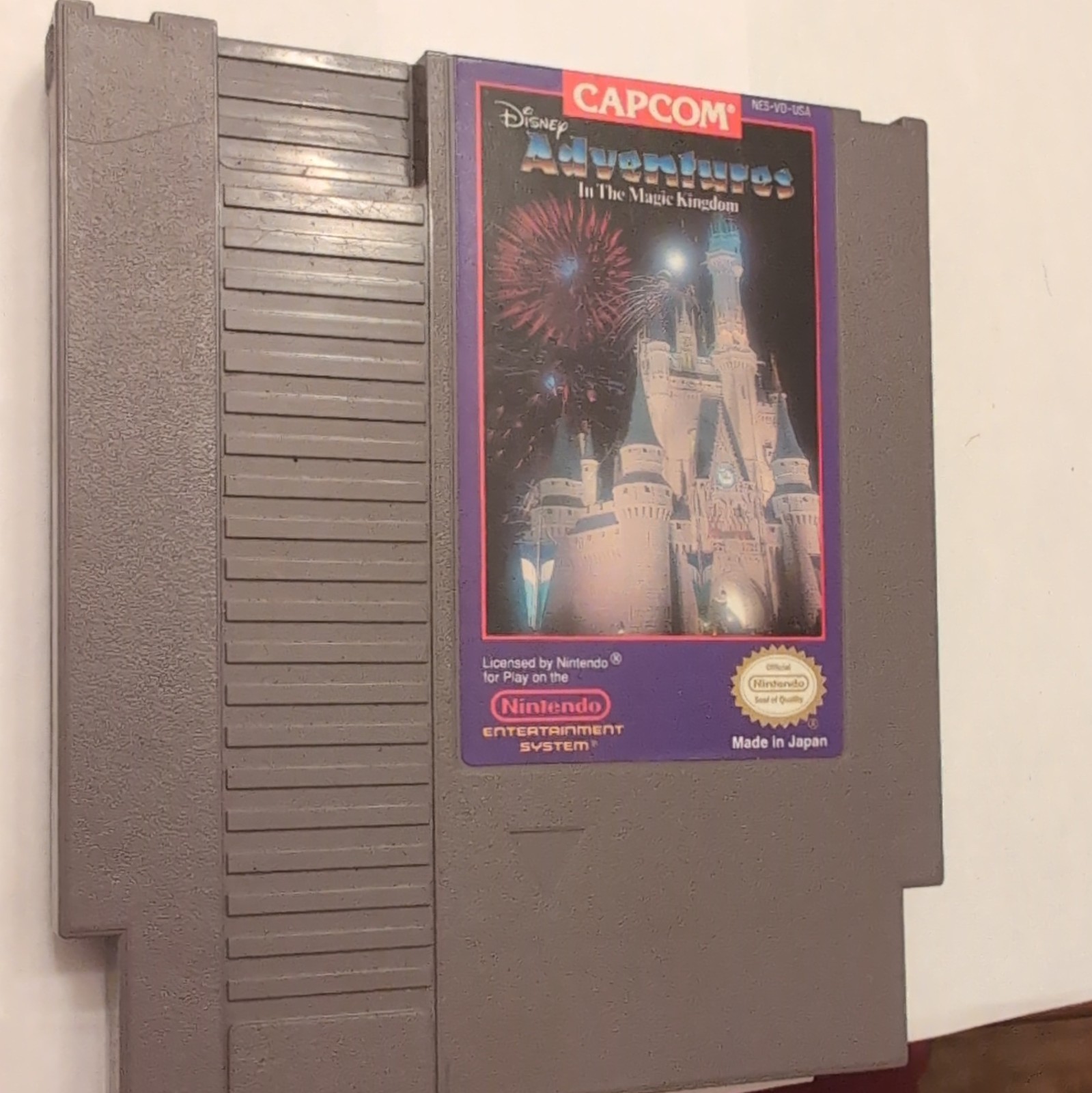 Capcom Disney Adventures in the Magic Kingdom Nintendo NES NTSC-U/C (US/CA)