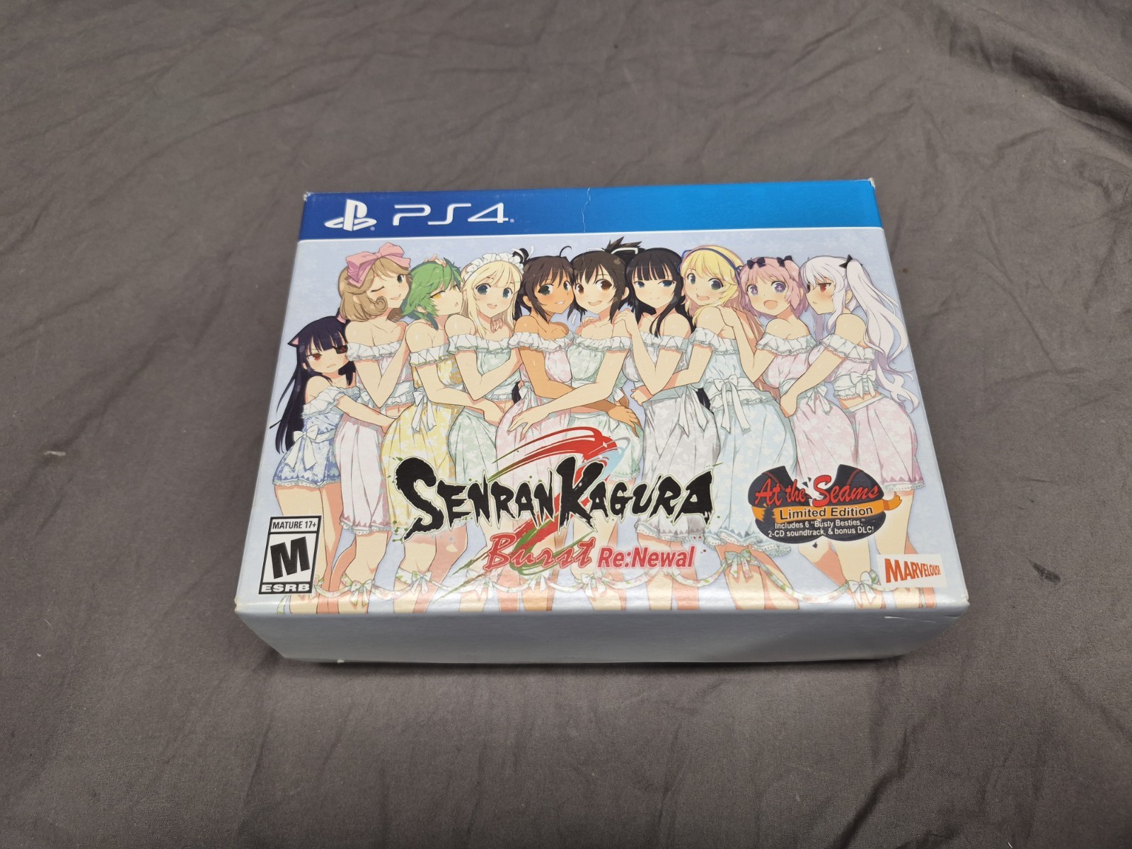 Senran Kagura Burst Re:Newal – At the Seames Limited Edition NO GAME. Song PS4