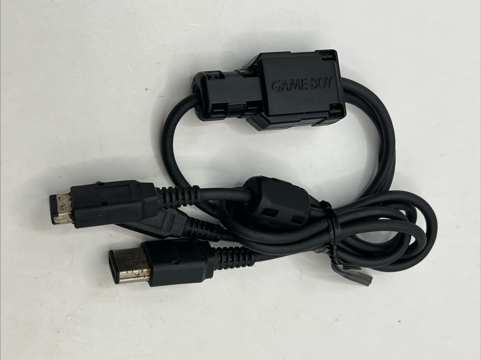 Nintendo Game Boy Link Cable MGB-010 3ft Black Wired for Game Boy Console