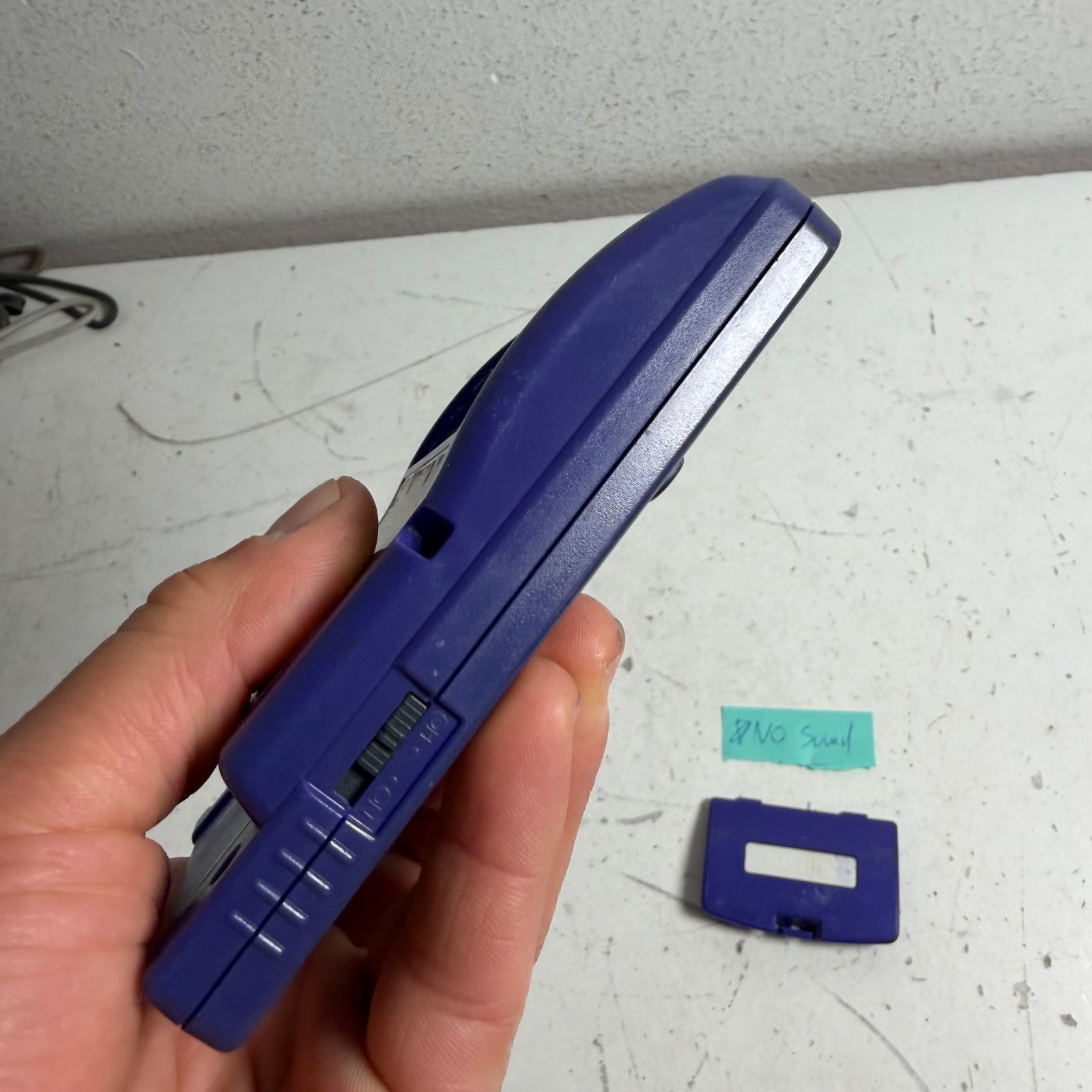 Nintendo Game Boy Color CGB-001 Purple LCD Display Handheld Gaming Console
