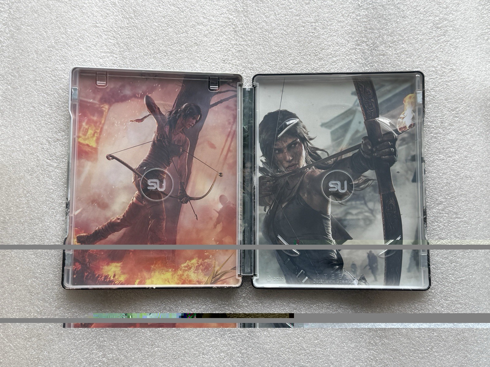 Tomb Raider Custom Made Steelbook/Steelup Case PS3/Xbox (No Game) New