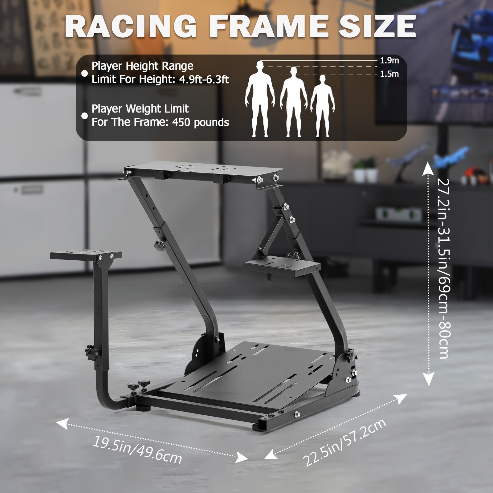 Marada G920 Racing Steering Wheel Stand For Logitech G29 G923 T300 T150 T248PS