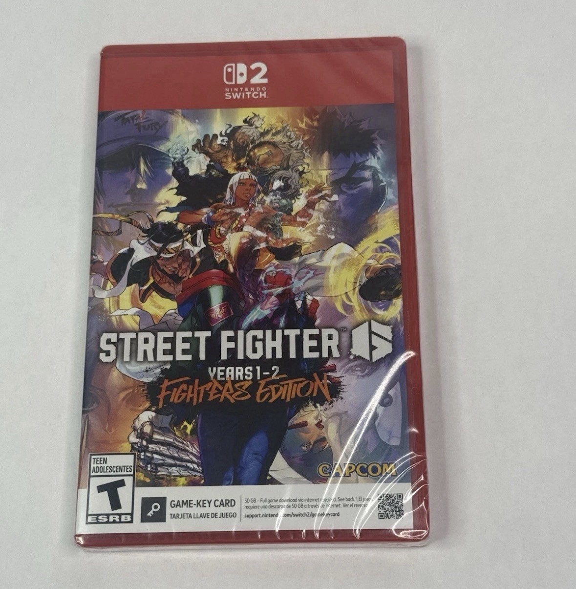 Street Fighter 6 Year 1-2 Fighters Edition for Nintendo Switch 2 New Sealed