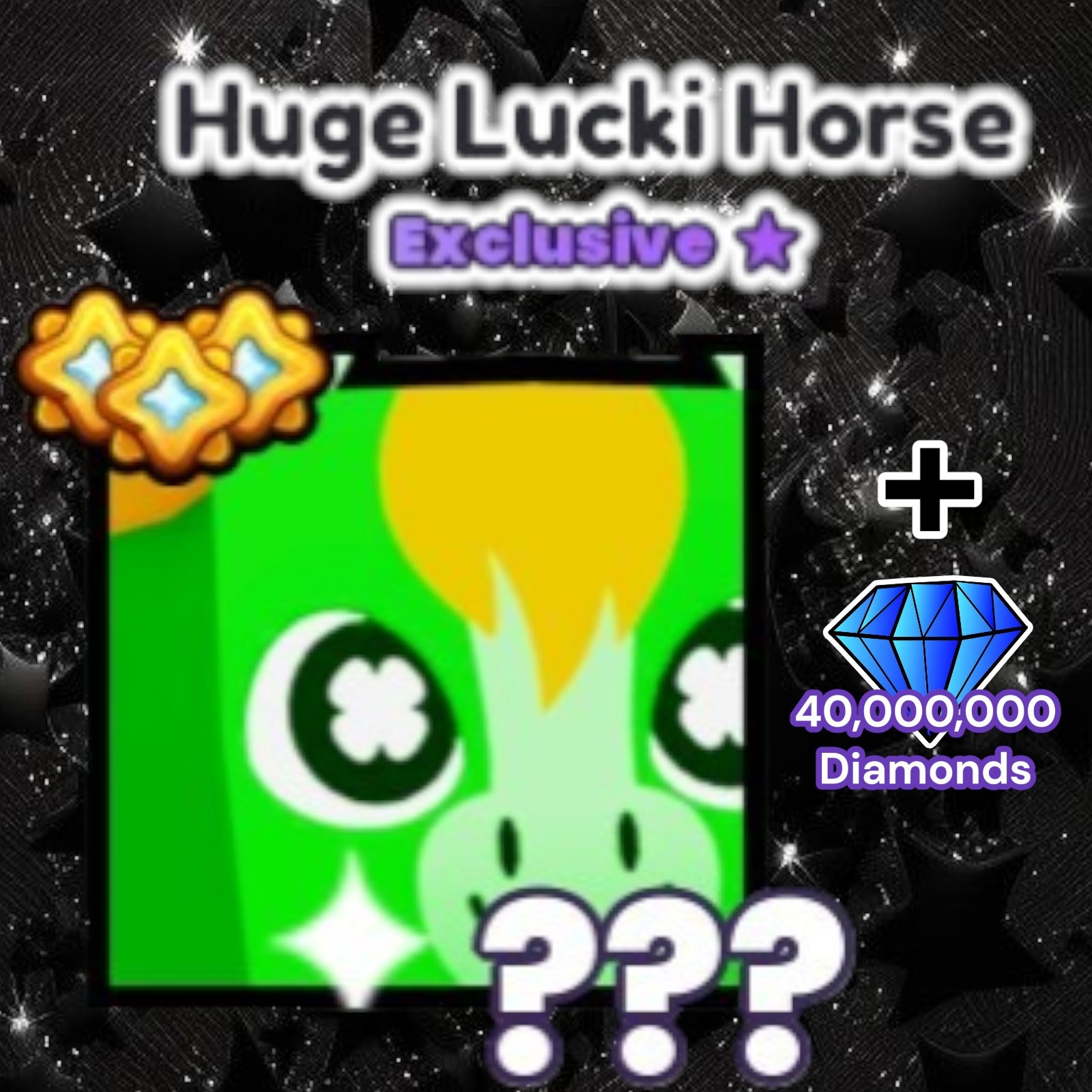 HUGE Lucki Horse + 40 Million Diamonds. PS99