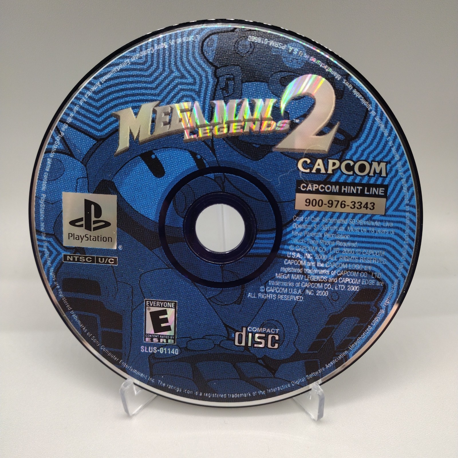 Sony PlayStation 1 PS1 Disc & Manual Only TESTED Mega Man Legends 2 2000