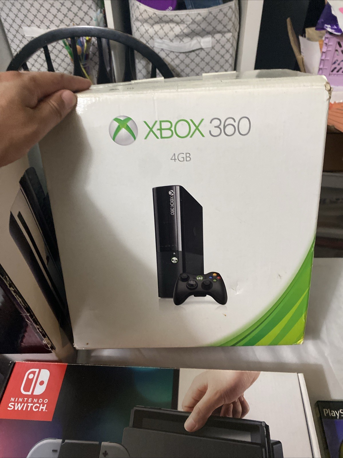 Console Box Video Game Box And Manual Lot Only No Games Or Systems