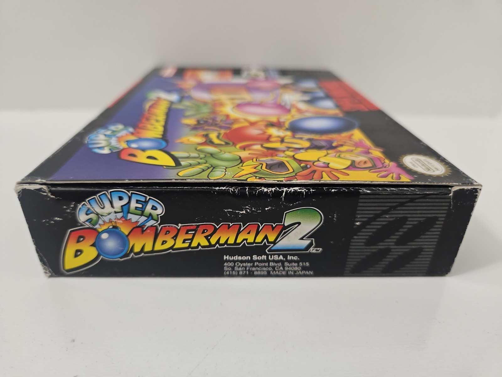 Super Bomberman 2 Box And Manual Only Super Nintendo SNES 1st Print