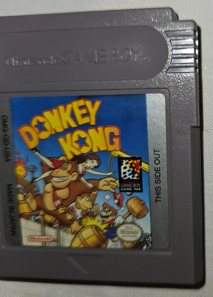 Donkey Kong Cartridge Only Authentic Nintendo Game Boy DMG USA New Battery 1994